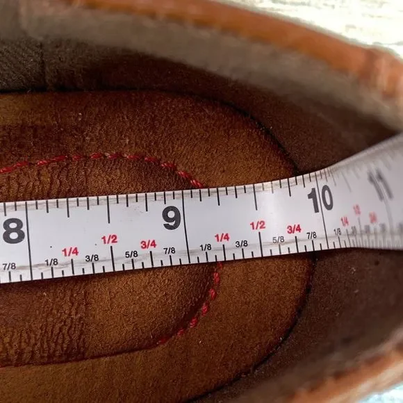 Rockport Loafers Shoes Womens 8.5M Brown Leather Slip On Lightweight - Picture 7 of 11